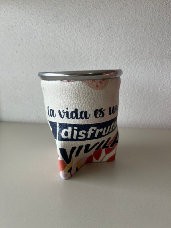 MATE VIDRIO FORRADO