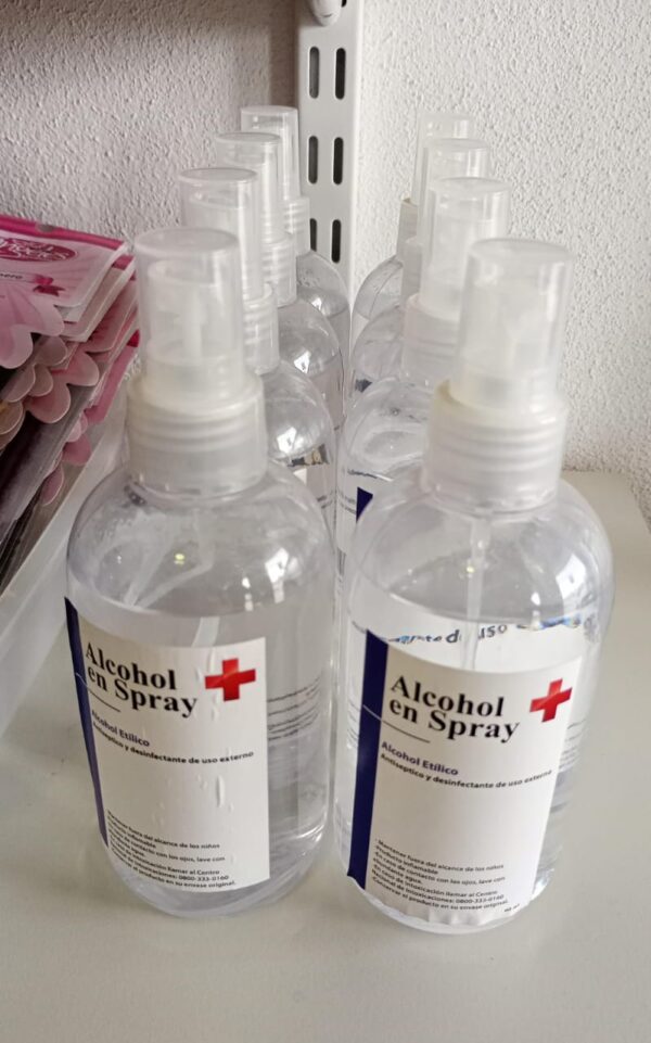 ALCOHOL EN SPRAY X 250 CC